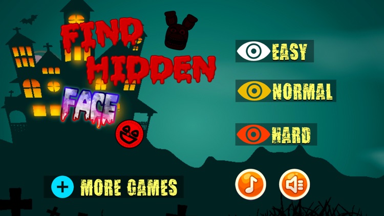 Find Hidden Face  Horror - Freddy World