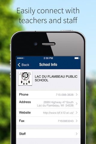 Lac du Flambeau Public School screenshot 2