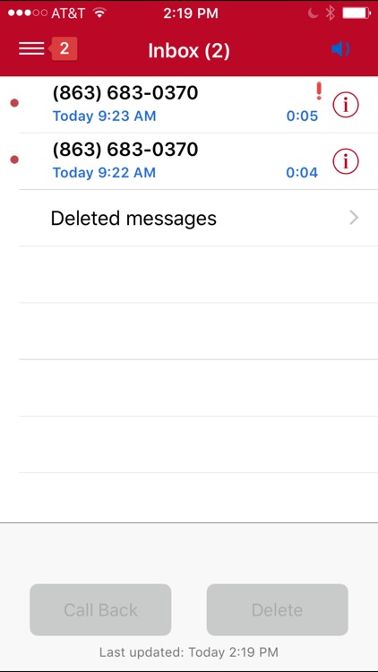 Frontier Voicemail Viewer screenshot-3