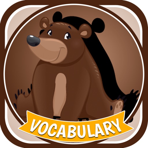 Cute Zoo Animals Vocabulary Learning Puzzle Game