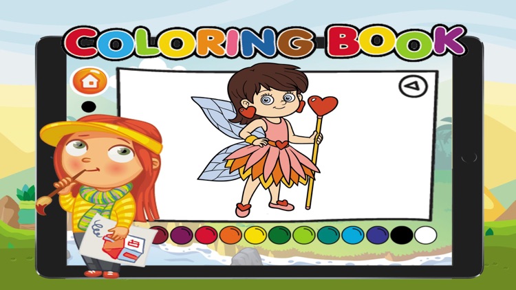 48 Coloring Pencil:Coloring Book Page For Boy&Girl screenshot-3
