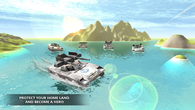 US Navy Tank Water Surfing 3D(圖2)-速報App