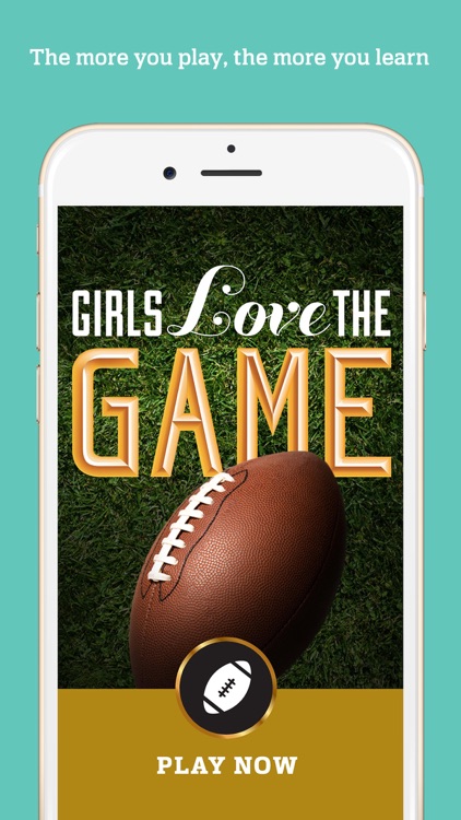Girls Love the Game Football
