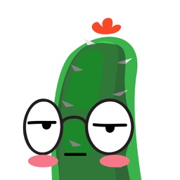 Mr Cactus Stickers