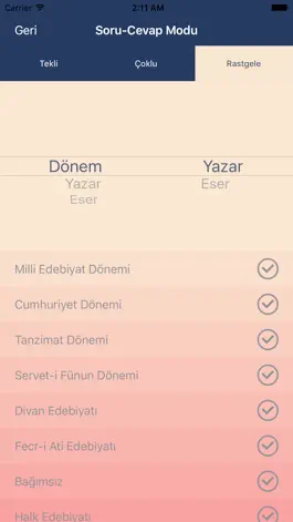 Game screenshot YKS/LYS Edebiyat Yazar-Eser hack