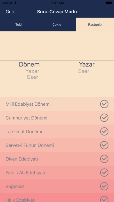 How to cancel & delete YKS/LYS Edebiyat Yazar-Eser from iphone & ipad 3