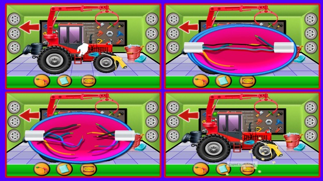 Kids Tractor WorkShop - kids game(圖4)-速報App