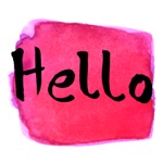 Watercolour Greeting Messages