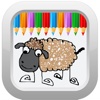 Little Sheep Coloring Book Pages Games For Kids