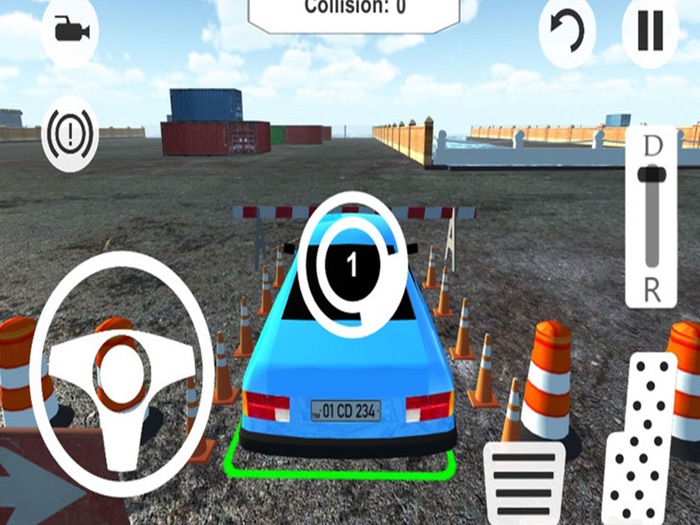 Araba Park Etme Oyunu 3D