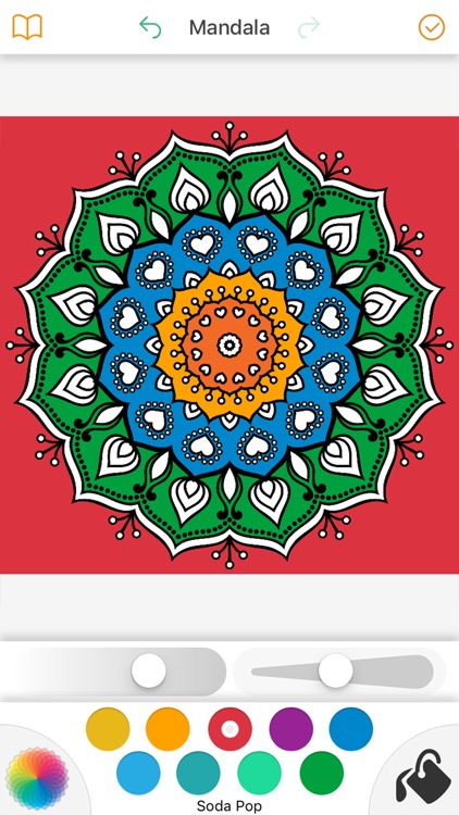 Mandala Coloring Book 4 Adults screenshot-3