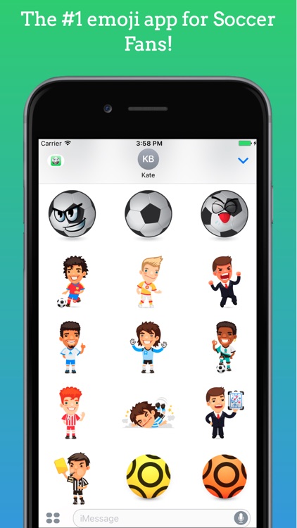 FootMoji PRO - Soccer Emoji & Stickers