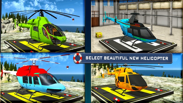 直升機救援2017免費3D - 飛行模擬器(圖4)-速報App