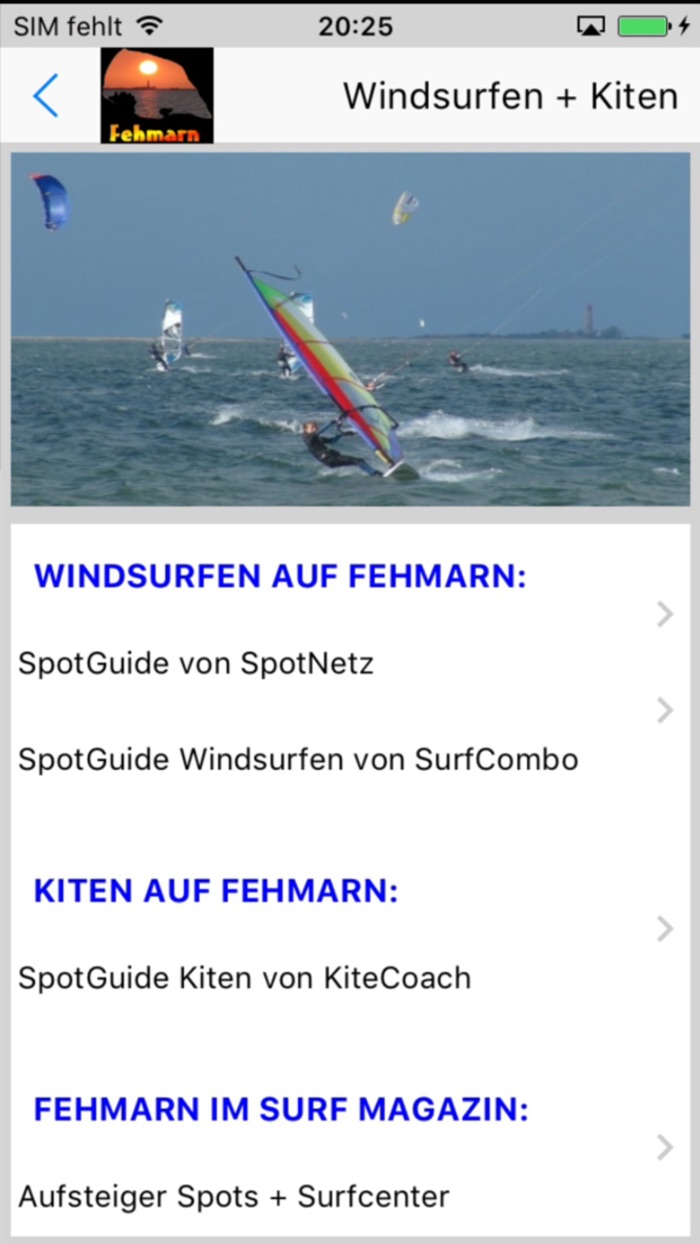 Fehmarn App für den Urlaub