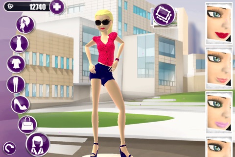 3D Model Dress Up Girl Game: Make.over Mania screenshot 4