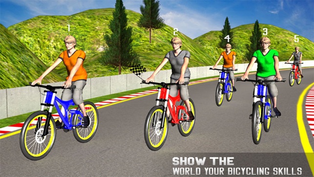 Bmx Bicycle Racing - Freestyle Bicycle Race Game(圖3)-速報App