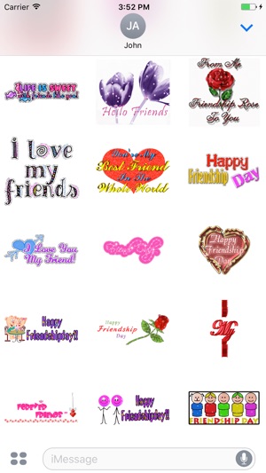 Animated Friendship Day GIF Stickers(圖3)-速報App