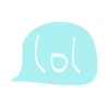 Pastel text sticker - emoji stickers for iMessage