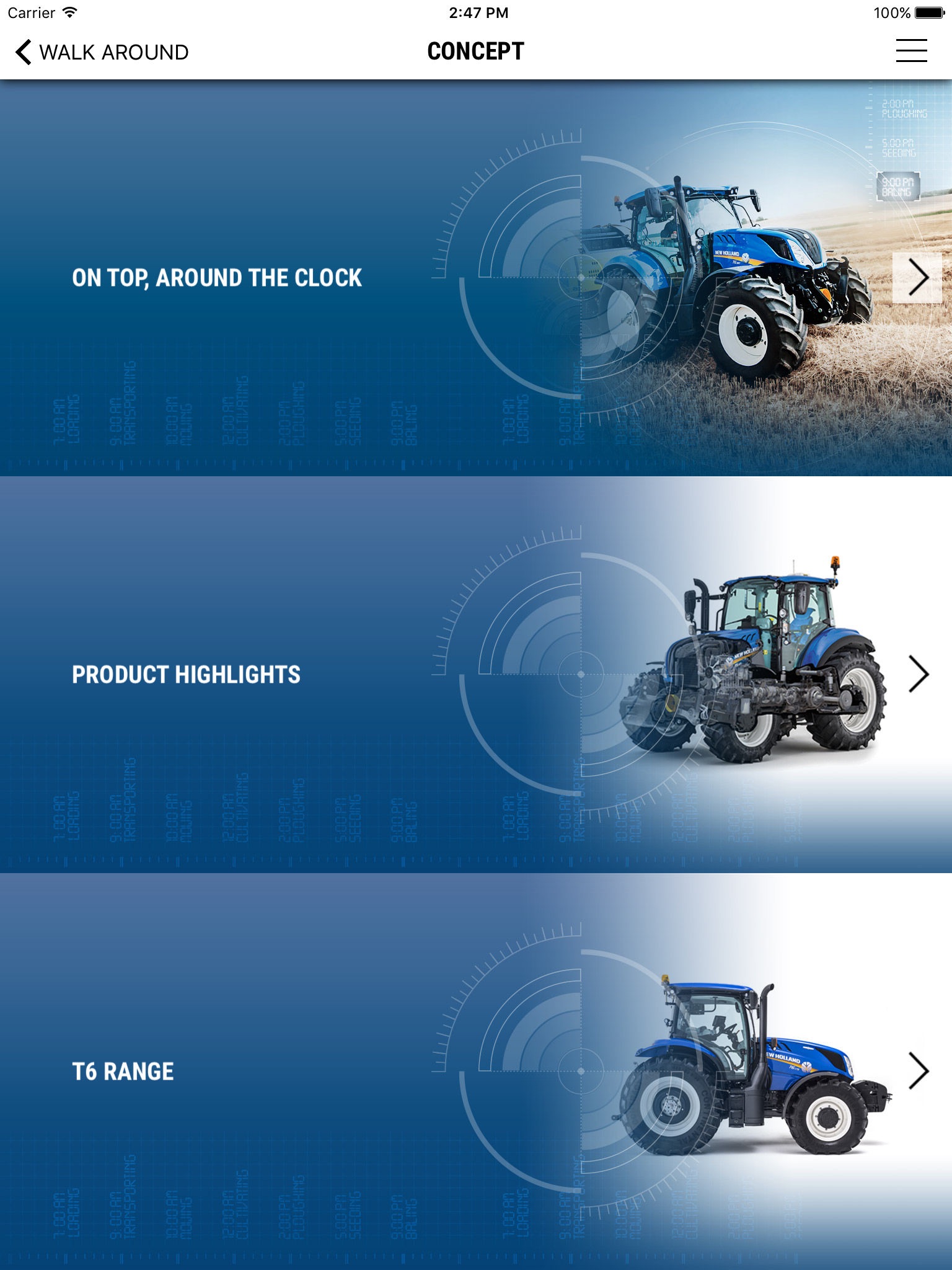 New Holland Ag T6 - Dealer screenshot 3