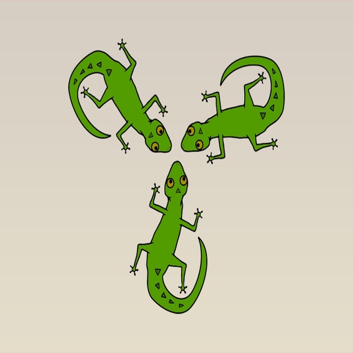 Lizard Stickers : Leaping Off Your Screen!