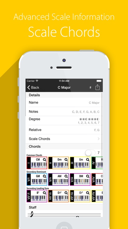 Piano Chords Scales Companion Pro and Progressions screenshot-3