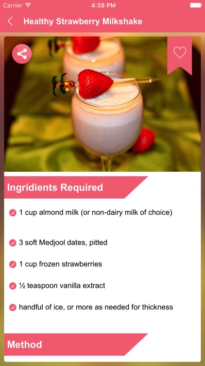 Milk Shake Recipes - Sugar Free screenshot-3