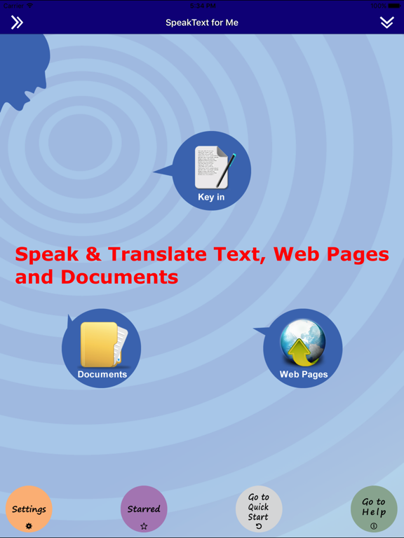 SpeakText for Me Liteのおすすめ画像1