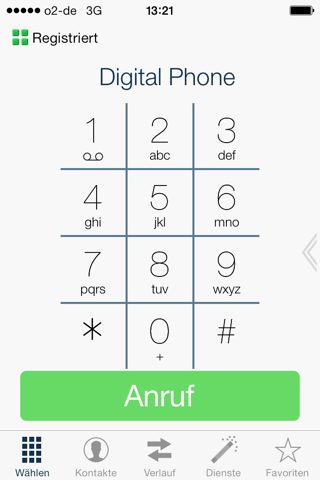 Digital Phone von o2 screenshot 2