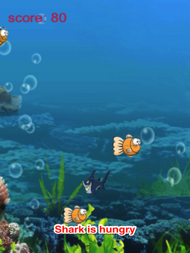 Big Shark Eat Little Fish, game for IOS
