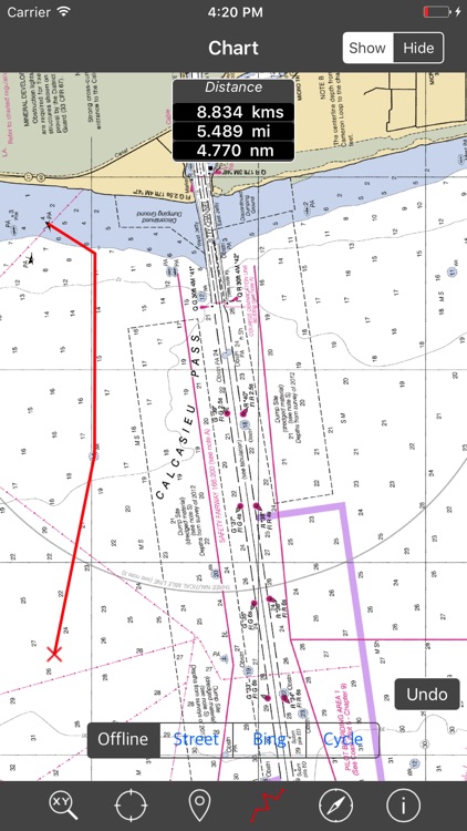 LOUISIANA – Raster Nautical Charts