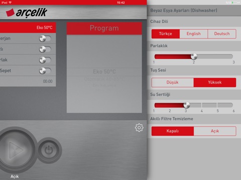 Arçelik HomeWhiz – 1st Generation for iPad screenshot 4