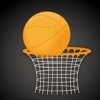 Jump Shot - Bouncing Ball with Basket Hoop