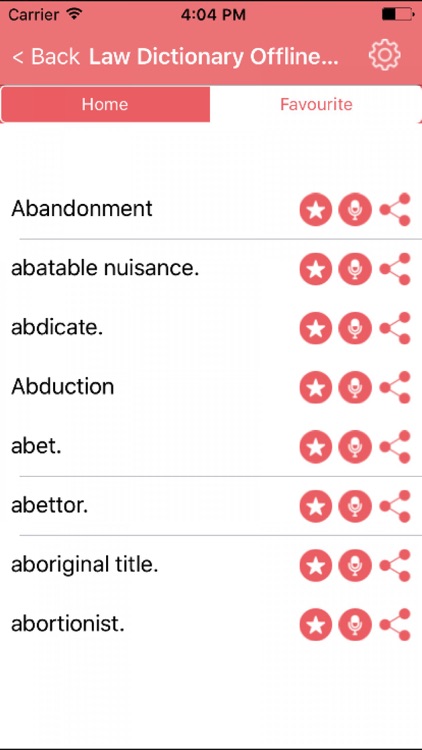 Law Dictionary Terms Concepts