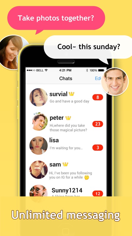 InstaMessage - Meet, Chat, Hangout for Instagram