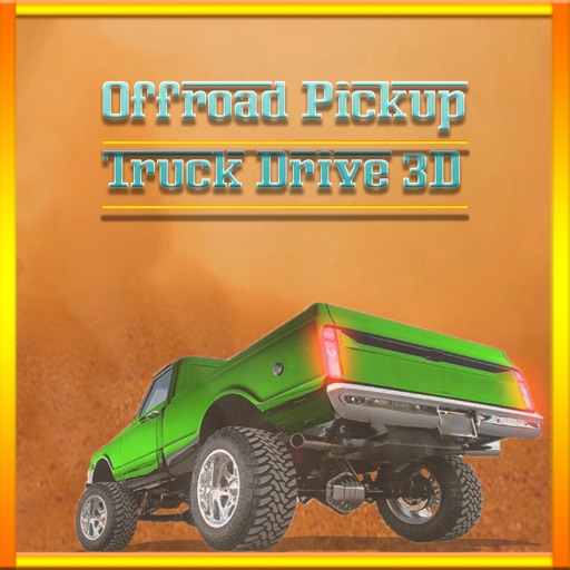 Offroad Pickup Truck Driver 3d 2017 icon