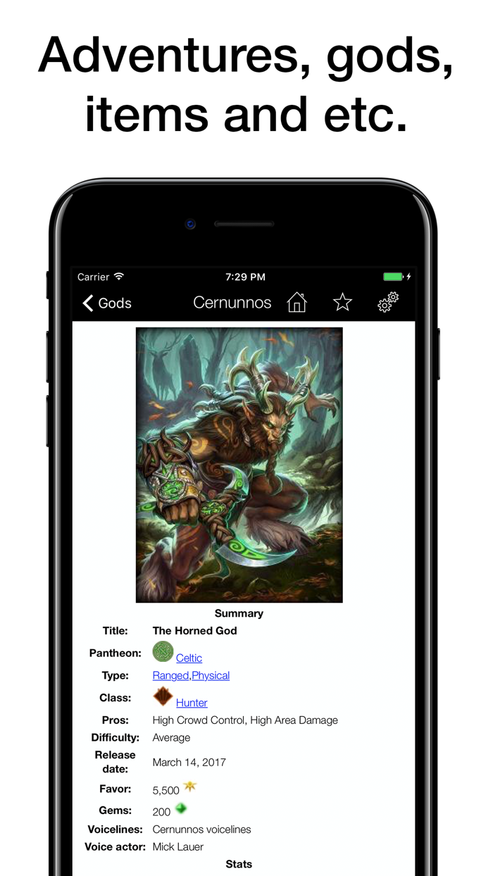 Pocket Wiki for Smite