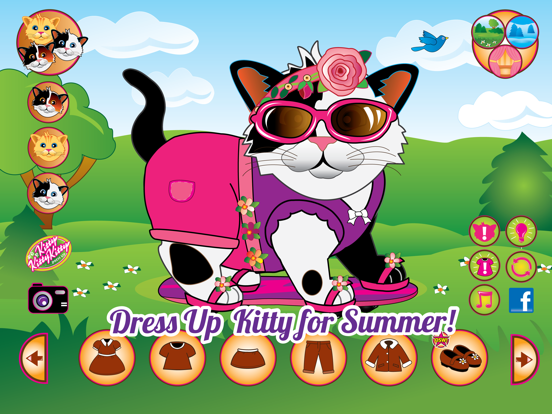 Kitty Kitty Kitty Dress Up screenshot 1