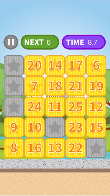 Battle the Numbers - Touch the Numbers