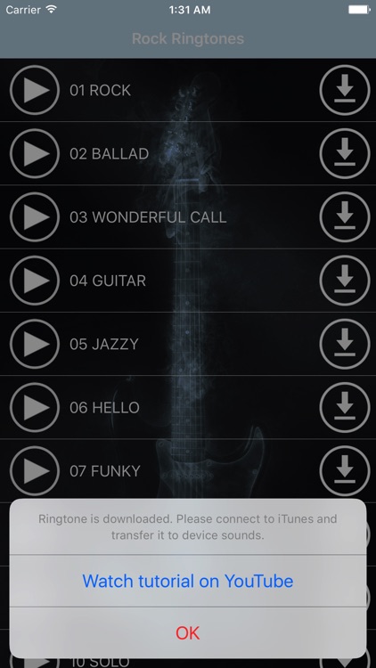 Rock Ringtones - Popular Music, Melodies & Sounds screenshot-3