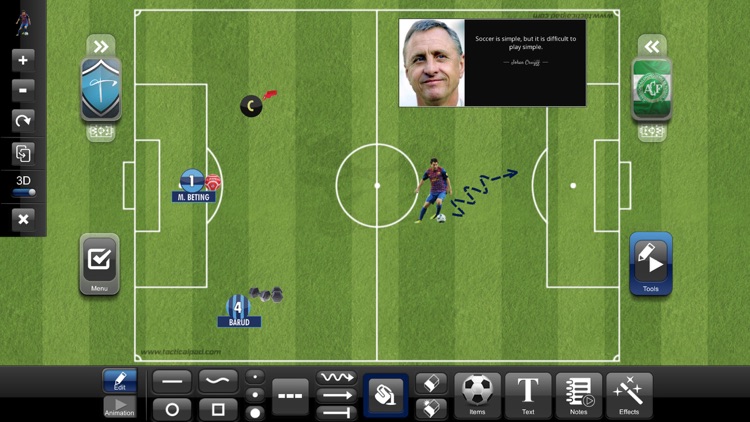 TacticalPad: Coach's Whiteboard, Sessions & Drills