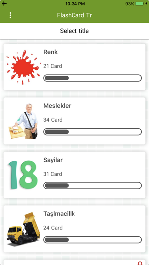 Turkish Flashcard for Learning(圖2)-速報App