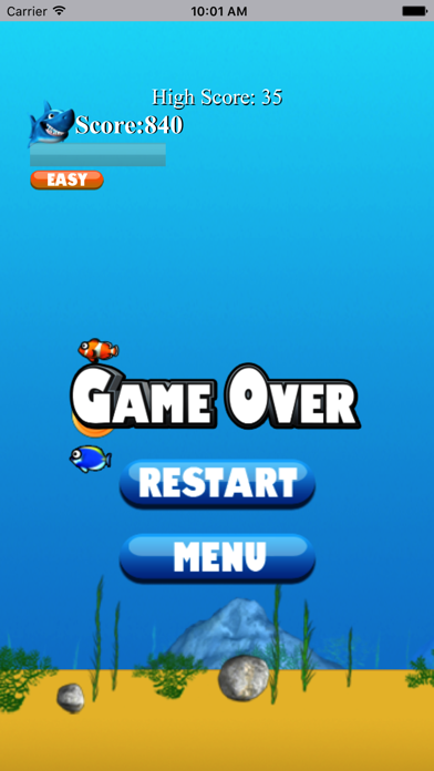 跳跃的鲨鱼－好玩的休闲小游戏 screenshot 4