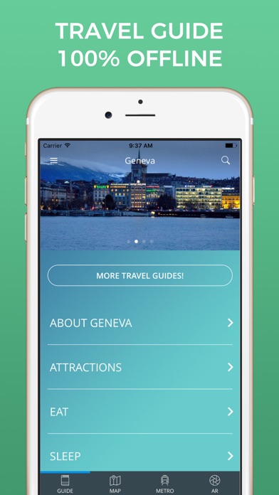 How to cancel & delete Geneva Travel Guide with Offline Street Map from iphone & ipad 1