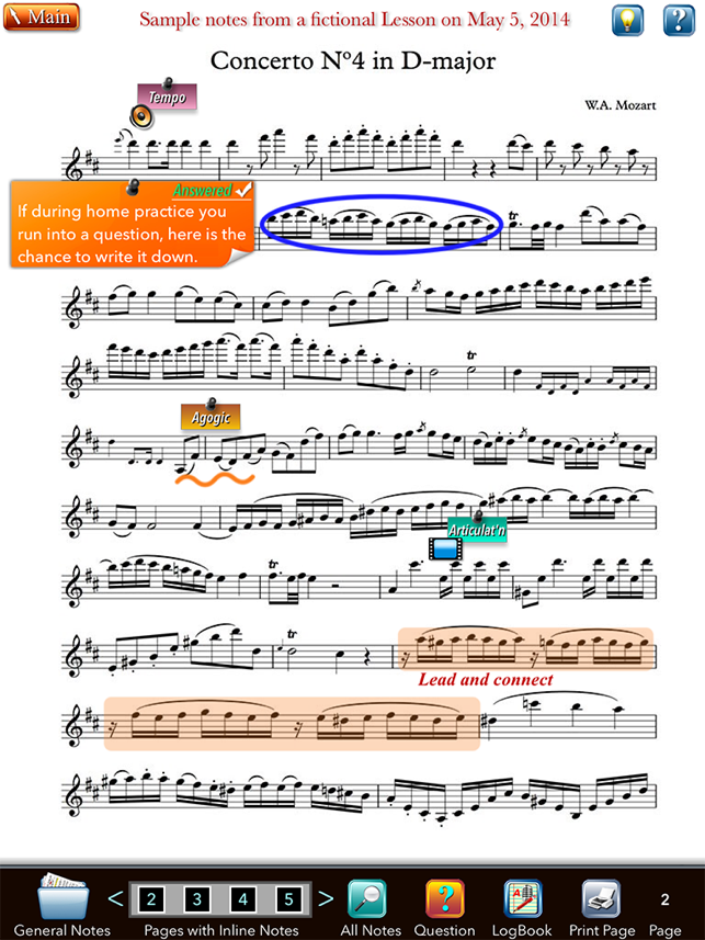 Music Lesson Note-Pad(圖2)-速報App