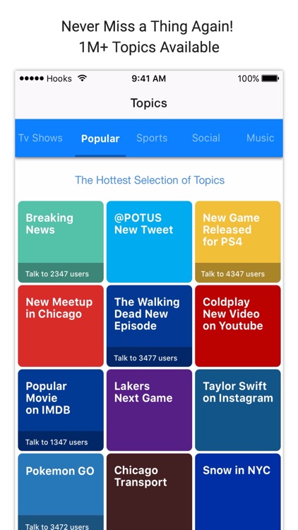 Hooks - Notifications & Alerts for Everything