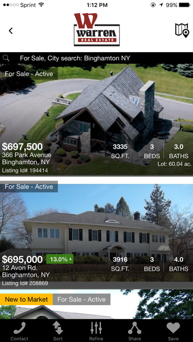 Warren Real Estate screenshot 2