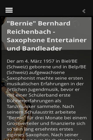 Bernie Saxophone Entertainer screenshot 3