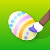 Eggs Painting - Draw Colorful Easter Egg