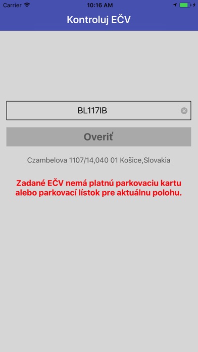 Kontroluj EČV screenshot 3