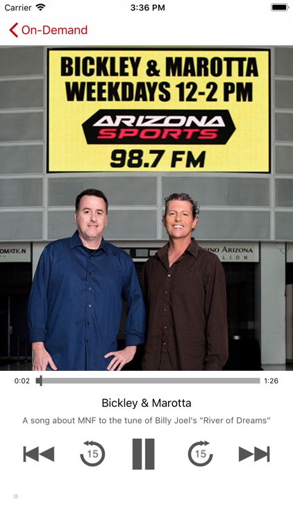 Arizona Sports 98.7 FM screenshot-3